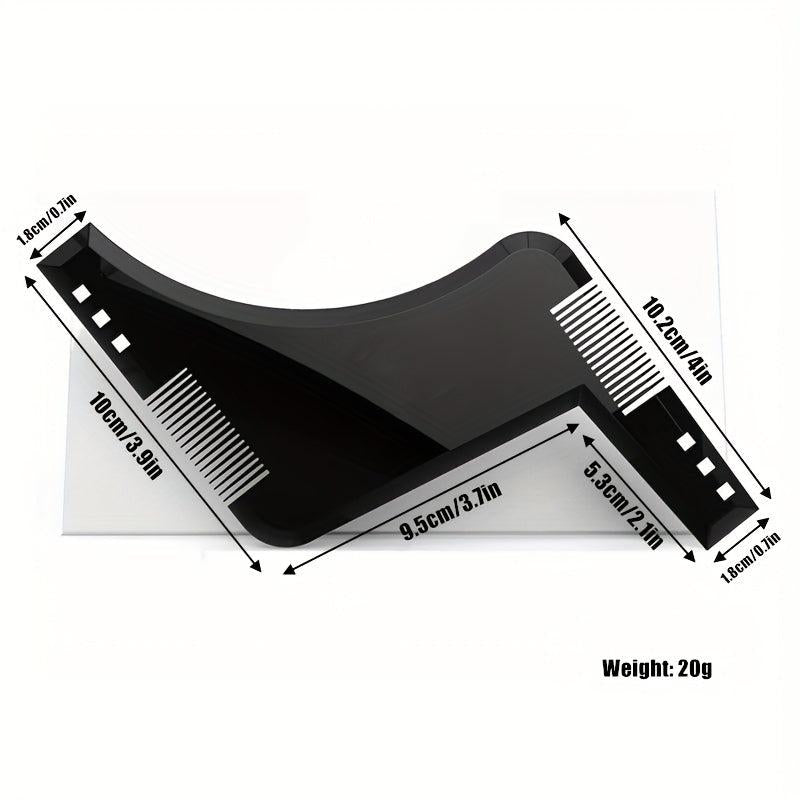 All In One Beard Shaping Tool Beard Comb Styling Template