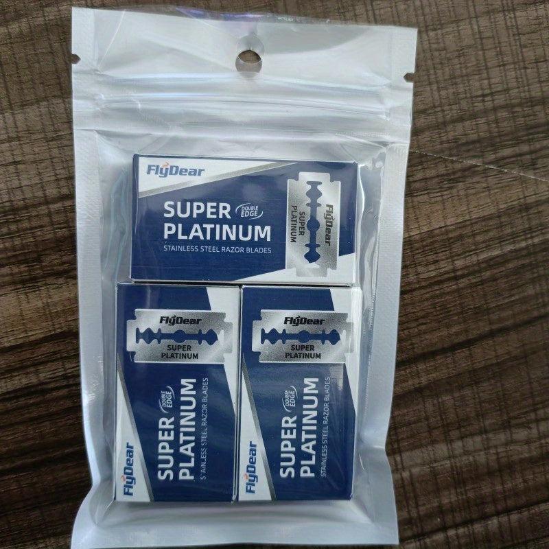 30 Pcs Barber Double Edge Razor Blades Stainless Steel Professional Shaving Tool
