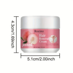 Honey Peach Hair Removal Cream Gentle Painless Long Lasting 50g