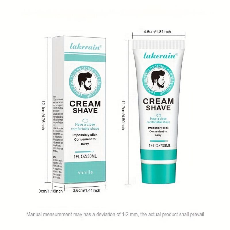Natural Shaving Cream For Men Softens Beard