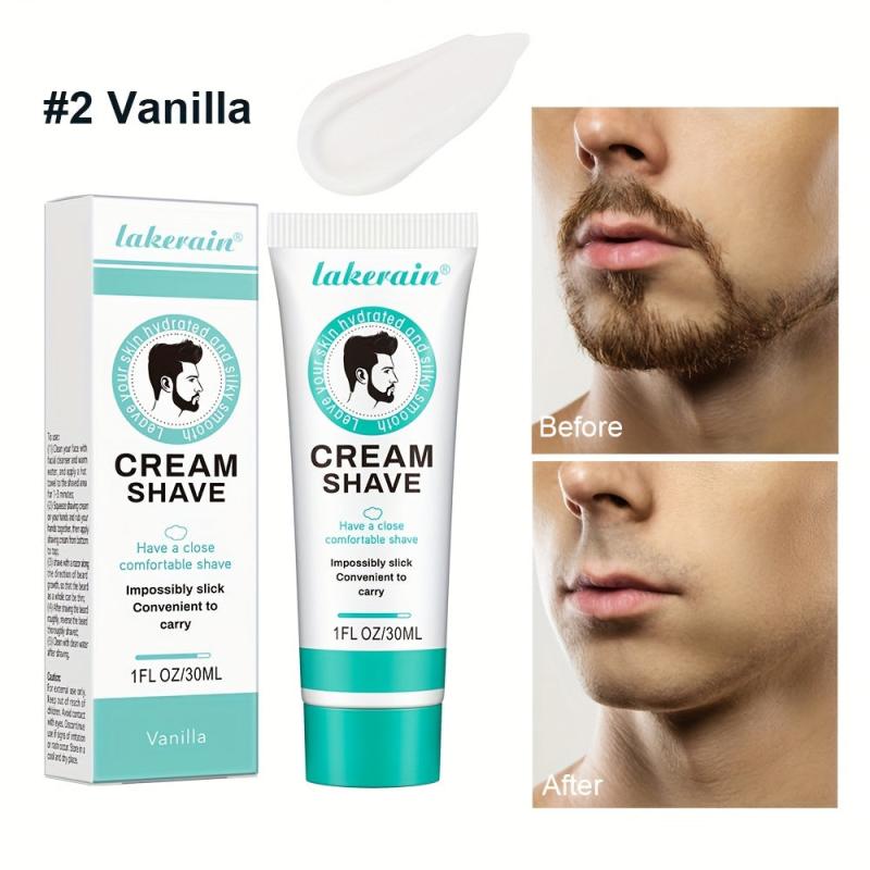 Natural Shaving Cream For Men Softens Beard