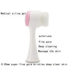 Double Sided Facial Cleansing Brush for Deep Pore Cleansing