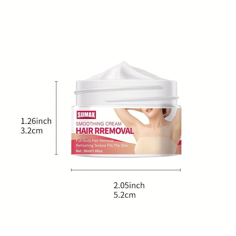 Hair Removal Cream for Women and Men - Skin-Friendly Painless Hair Remover Cream