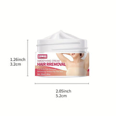 Hair Removal Cream for Women and Men - Skin-Friendly Painless Hair Remover Cream