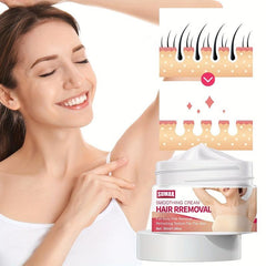 Hair Removal Cream for Women and Men - Skin-Friendly Painless Hair Remover Cream