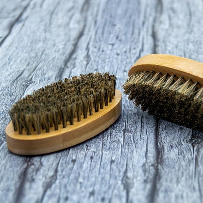 Soft Bristle Beard Brush for Styling Beard & Mustache
