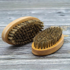 Soft Bristle Beard Brush for Styling Beard & Mustache