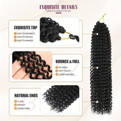18Inch 6Pack Passion Twist Hair Extensions for Women
