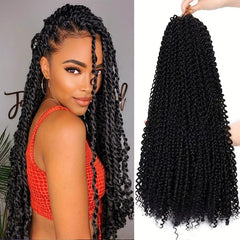 18Inch 6Pack Passion Twist Hair Extensions for Women