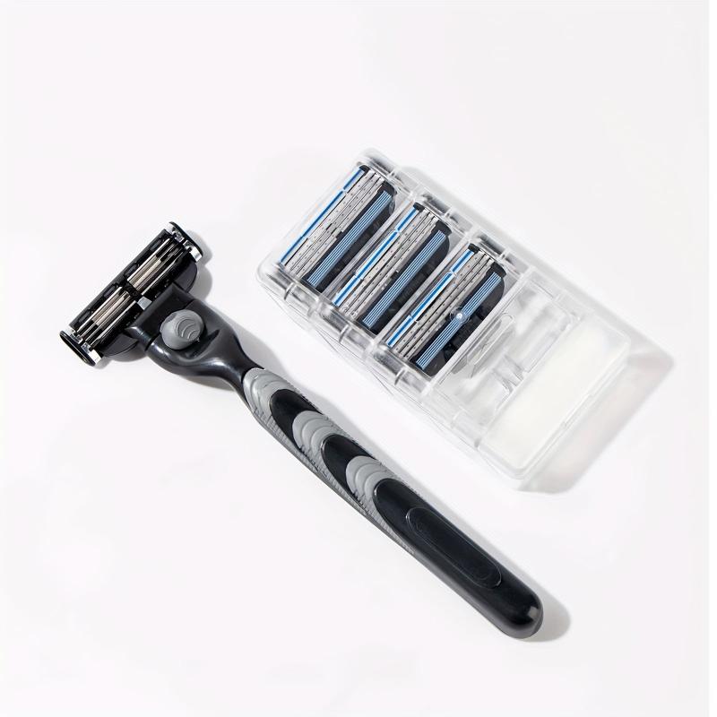 Vintage 3-Layer Razor Set with 4 Refills