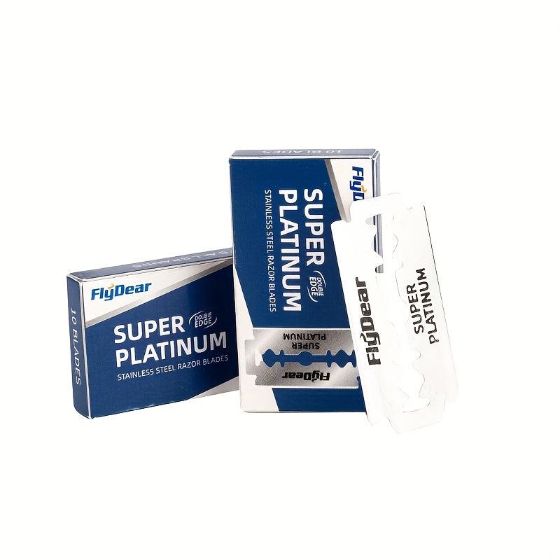 100 Double Edge Razor Blades Men's Safety Shaving Stainless Steel