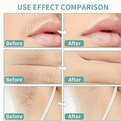 Facial Hair Removal Wax Strips Kit for Women 40 ct