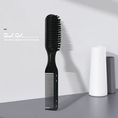 Professional Double Sided Barber Comb Brush for Haircuts Beard Styling