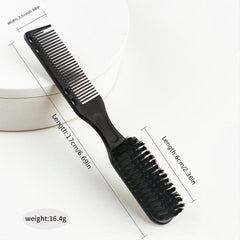 Professional Double Sided Barber Comb Brush for Haircuts Beard Styling