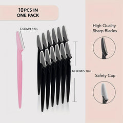 Facial Razor for Women 5PCS Exfoliating Dermaplaning Tools with Precision Cover