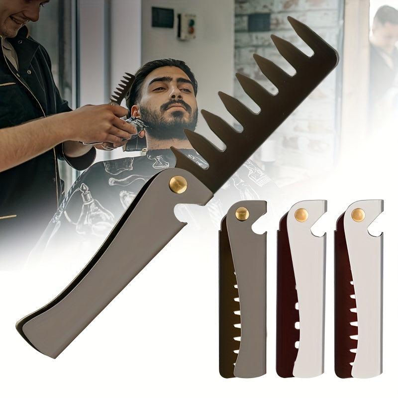 Stainless Steel Pocket Comb Hair Styling Tool