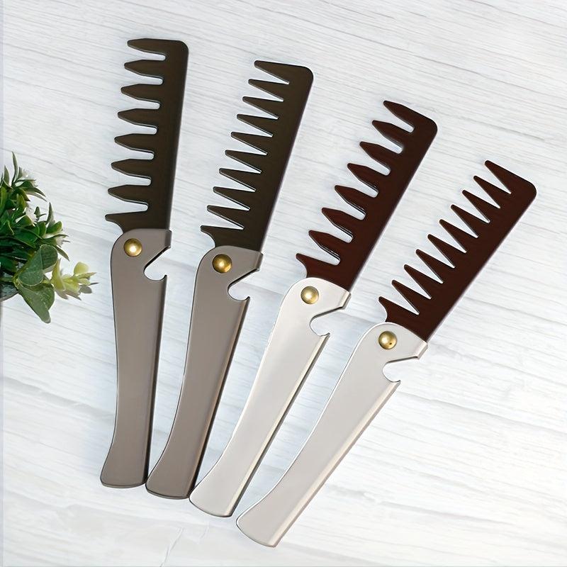Stainless Steel Pocket Comb Hair Styling Tool