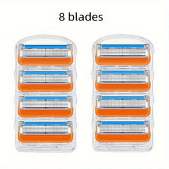 5 Layer Razor Blades 36 24 12 8 4pcs Replacement Blades Vintage Wet Shave