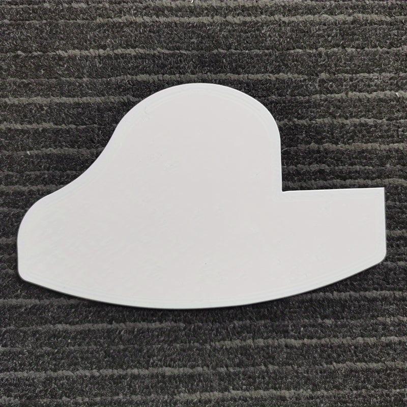 Beard Shaping Tool Card for Men Hairstyling