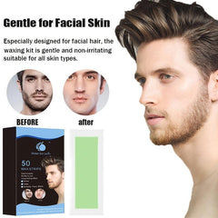Hair Removal Wax Strips 30/50 Counts Painless Body Wax Strip For Women & Men