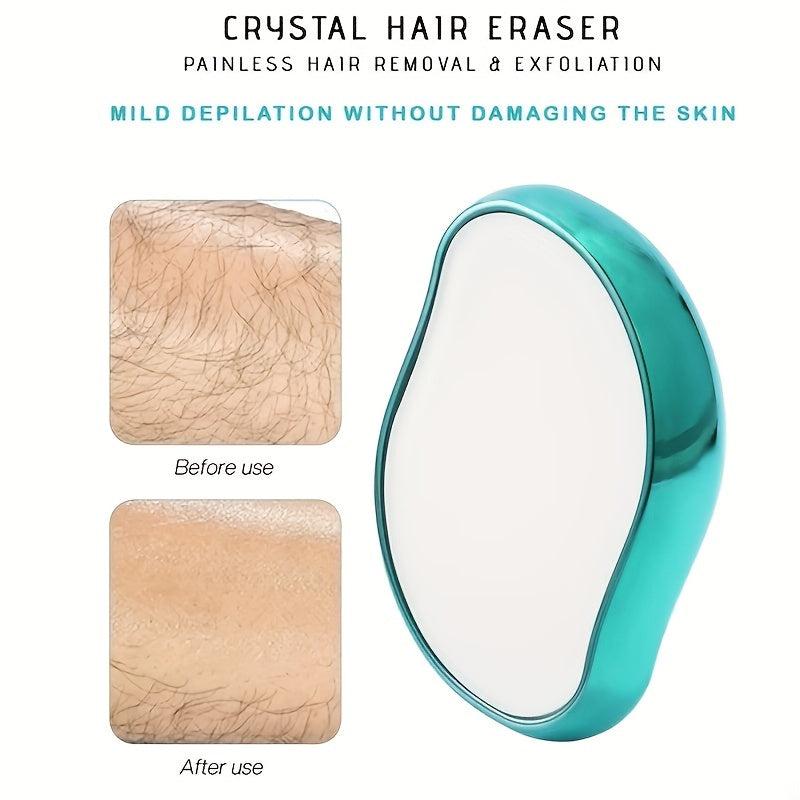 Painless Crystal Hair Remover for Back Arms Legs