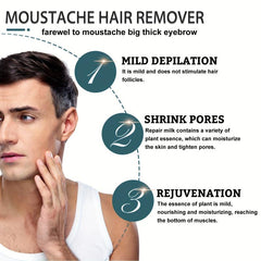 Men Hair Removal Cream Gently Intimate Hair Remover For Men