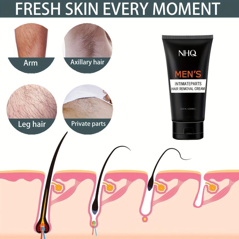 Men Hair Removal Cream Gently Intimate Hair Remover For Men