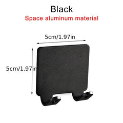2Pcs Punch Razor Holder Storage Hook Wall Bathroom Razor Rack