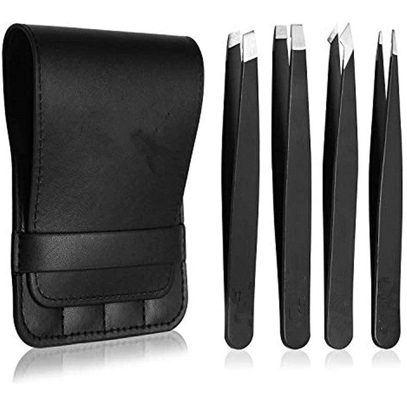 Stainless Steel Tweezers Set for Hair Removal