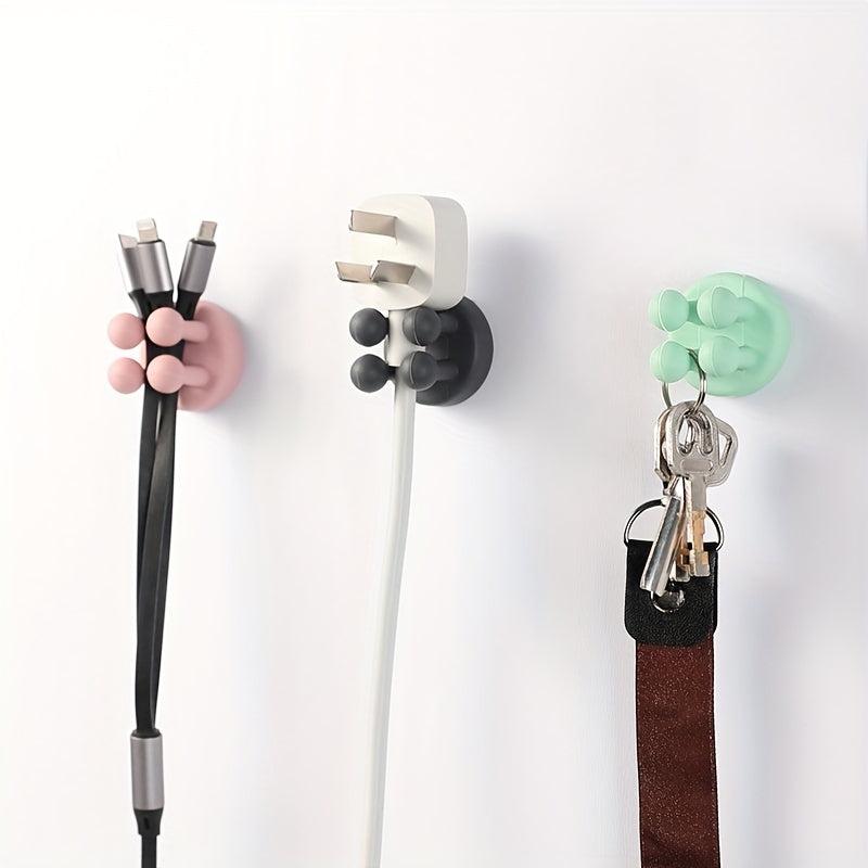 Self Adhesive Silicone Hook Seamless Bathroom Kitchen Hangers