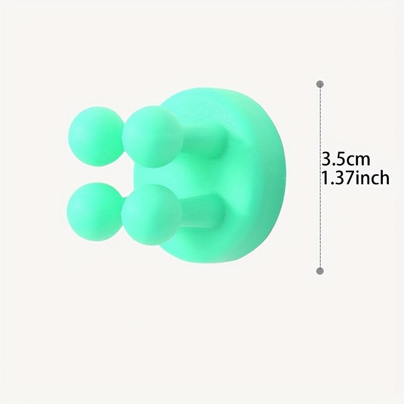 Self Adhesive Silicone Hook Seamless Bathroom Kitchen Hangers