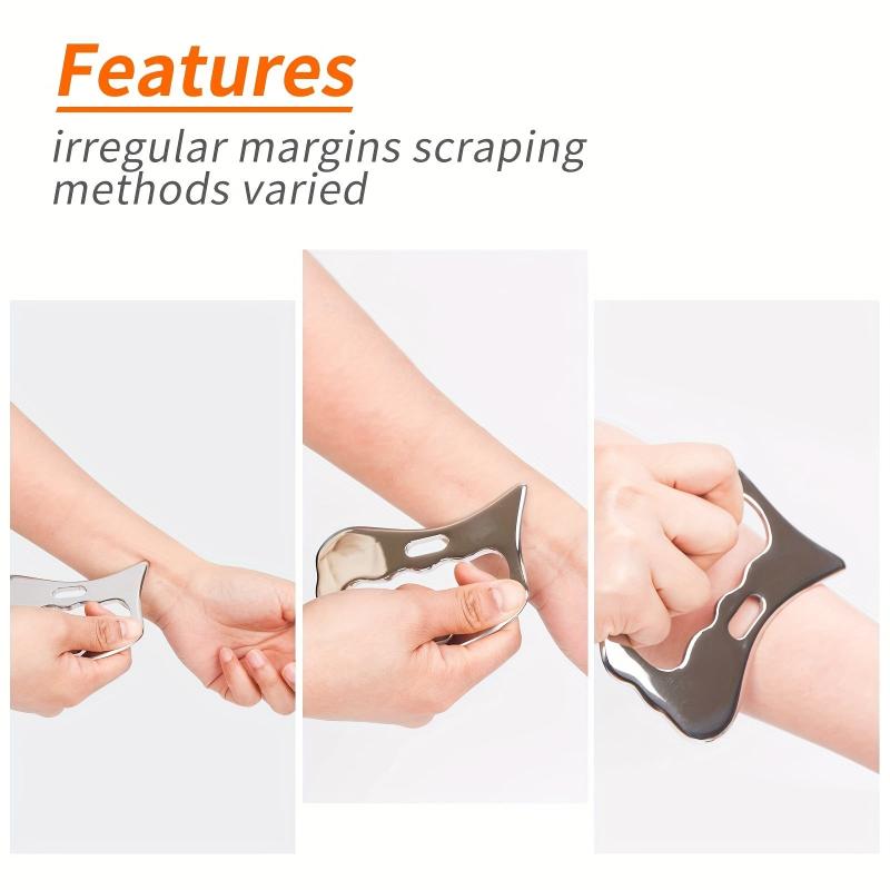 Stainless Steel Gua Sha Massage Tool for Soft Tissue Scraping