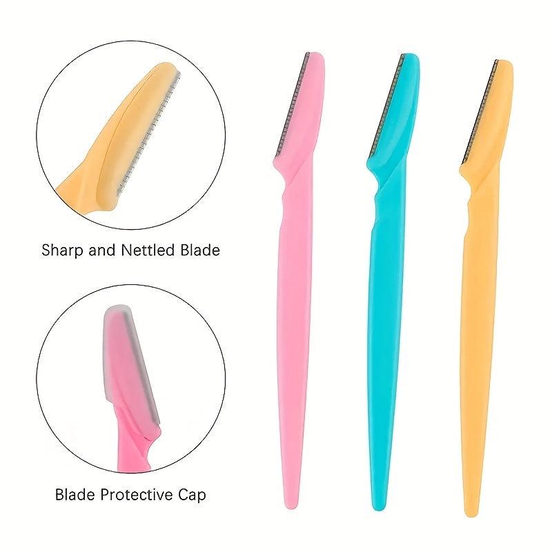 Women's Eyebrow Shaper Razor Wand 3 Pcs Set