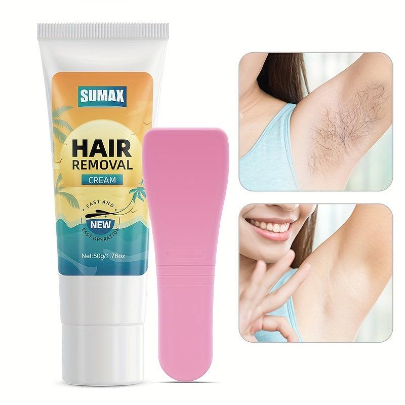 Sumax Hair Removal Cream For Sensitive Skin Painless Long Lasting