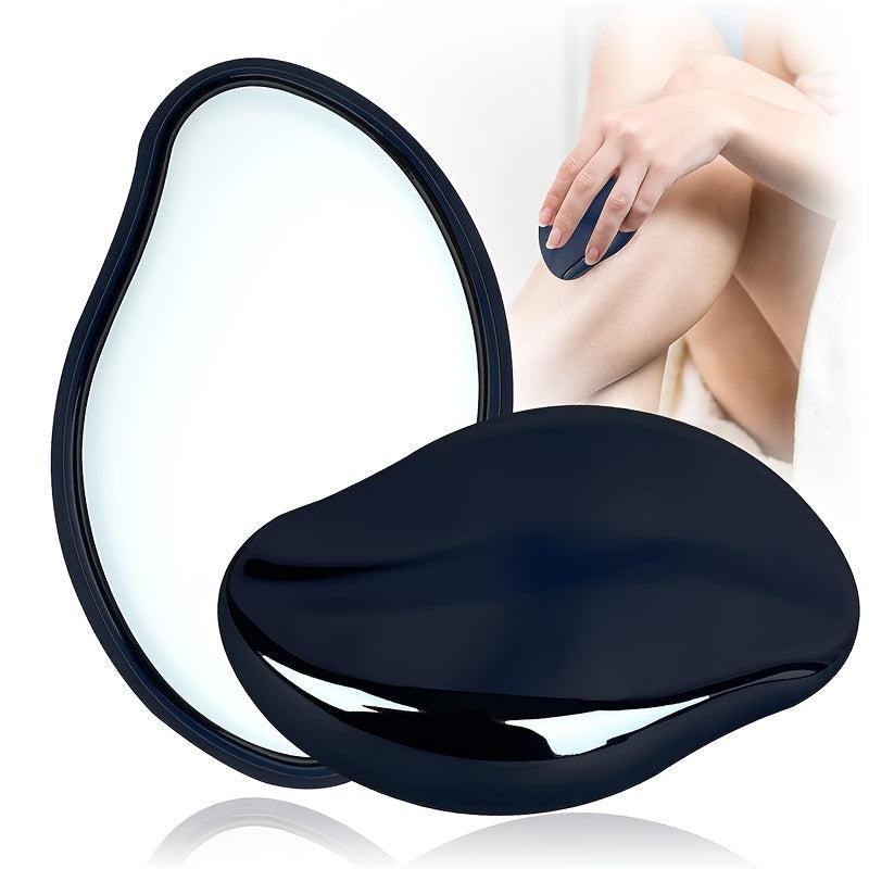 2 Pcs Set Reusable Crystal Hair Eraser For Women Legs