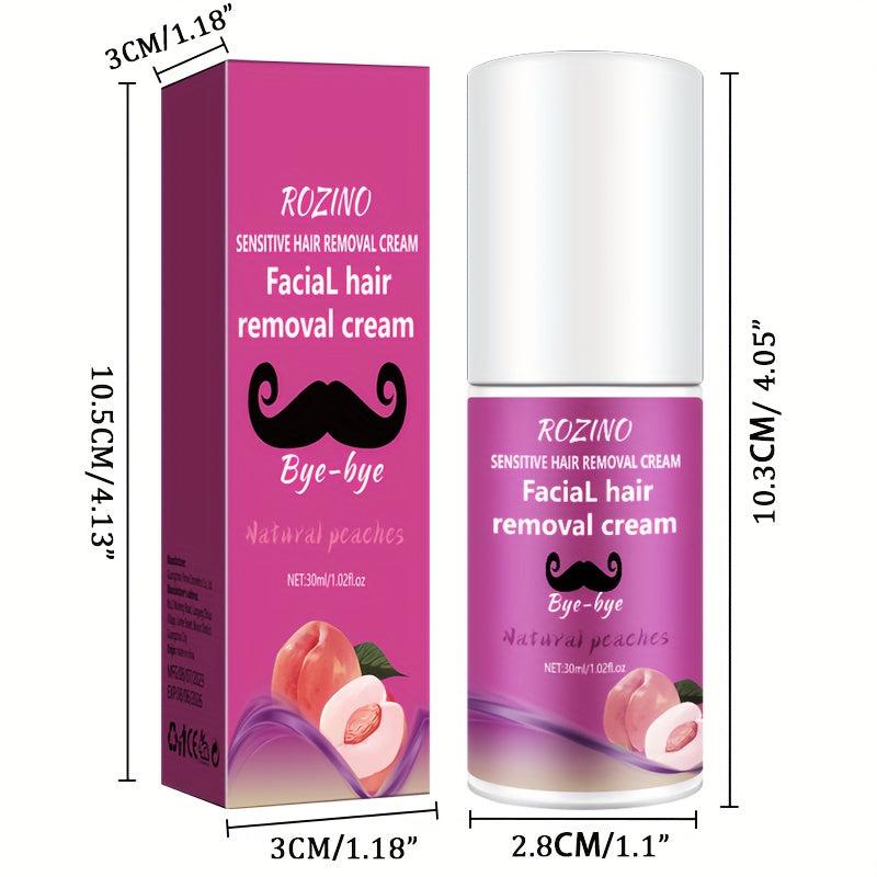 30ml Peach Lip Hair Removal Cream - Painless & Long Lasting