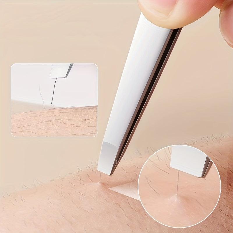 Stainless Steel Eyebrow Tweezers for Hair Removal