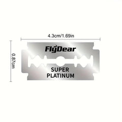 Professional Double Edge Razor Blades for Barbers - 40/60pcs