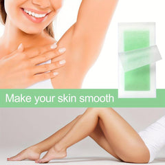 Hair Removal Wax Strips Double Sided Disposable Papers Depilatory Wax Strips
