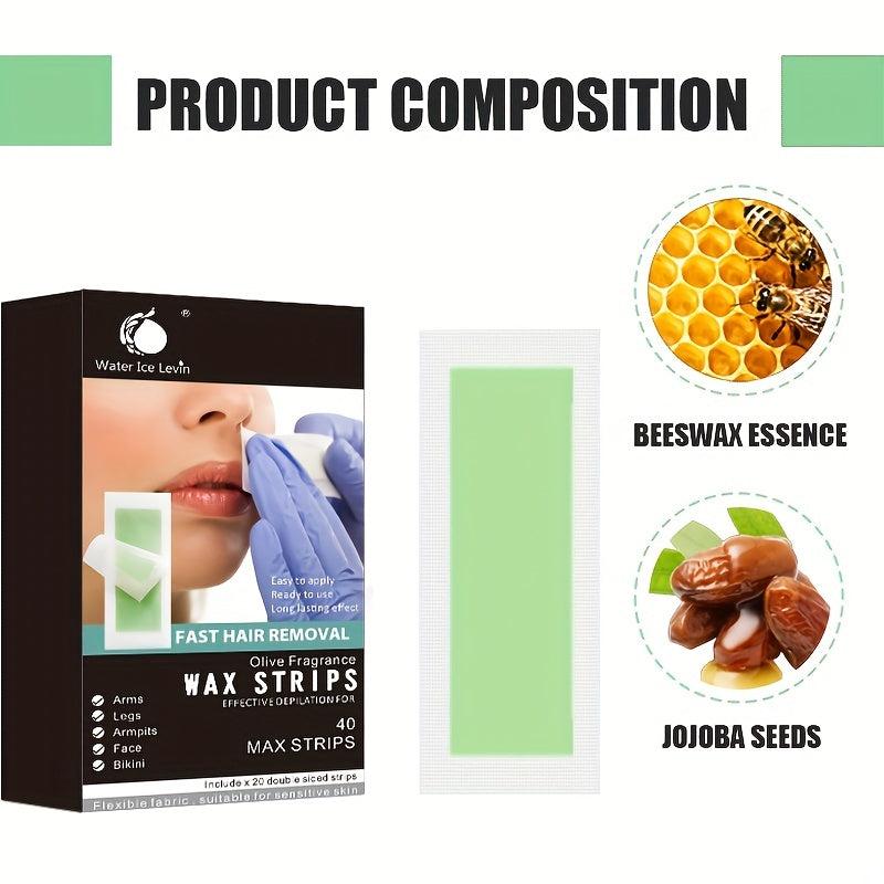 Facial Wax Strips Lip Hair Removal Strips