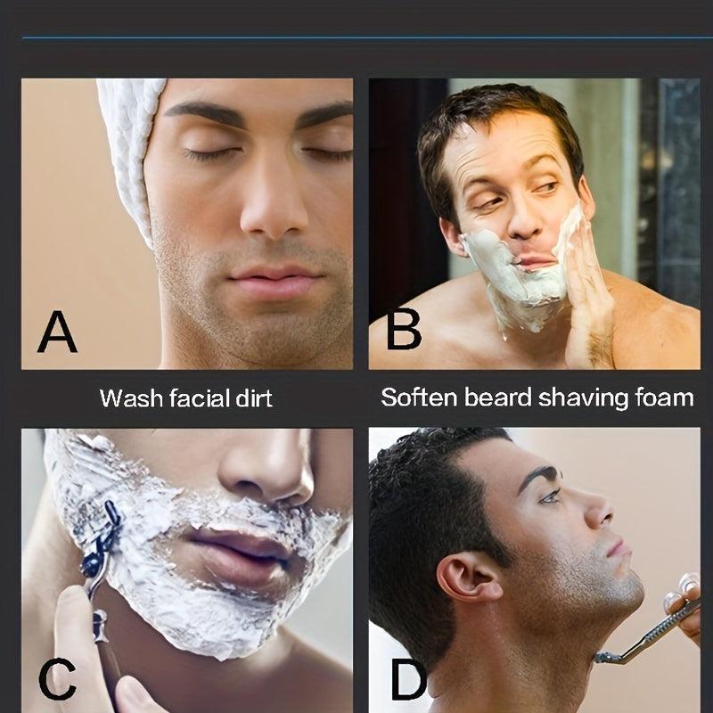 Stainless Steel Men's Razor 2 Layers Blades with Handle