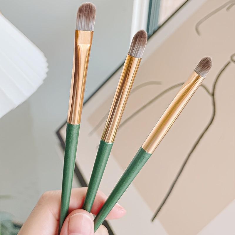 3pcs Eye Shadow Brush Set For Beginners