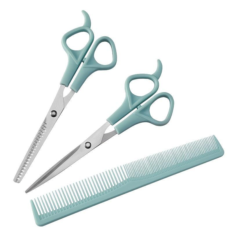 3pcs Hair Scissors Set with Hairdressing Comb