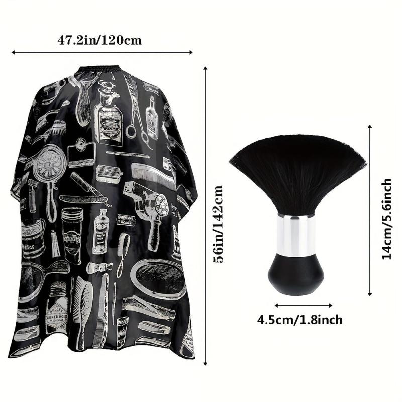 Stylish Hair Cutting Cape for Salon and Barber Use