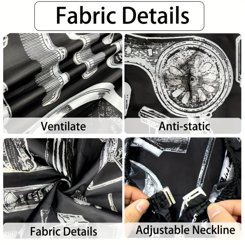 Stylish Hair Cutting Cape for Salon and Barber Use