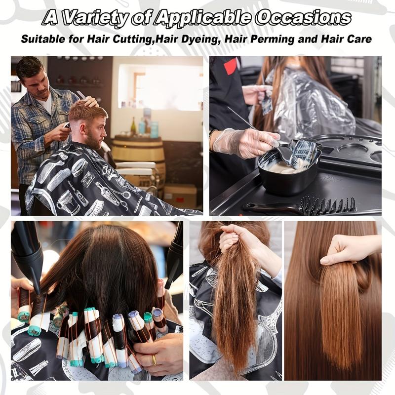 Stylish Hair Cutting Cape for Salon and Barber Use