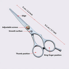 2pcs Hair Cutting Scissors Thinning Shears