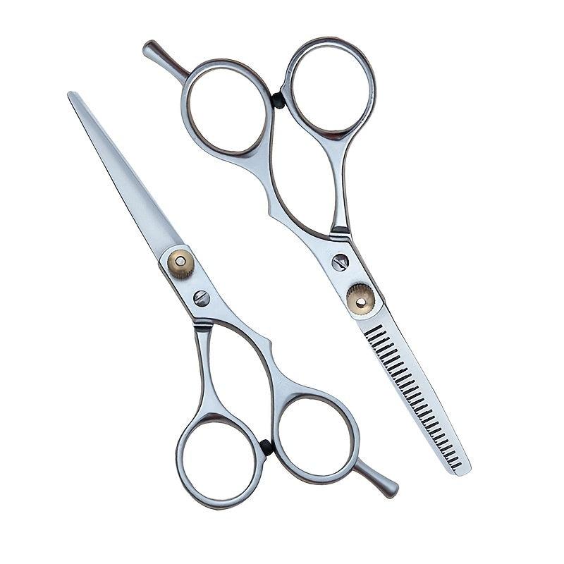 2pcs Hair Cutting Scissors Thinning Shears