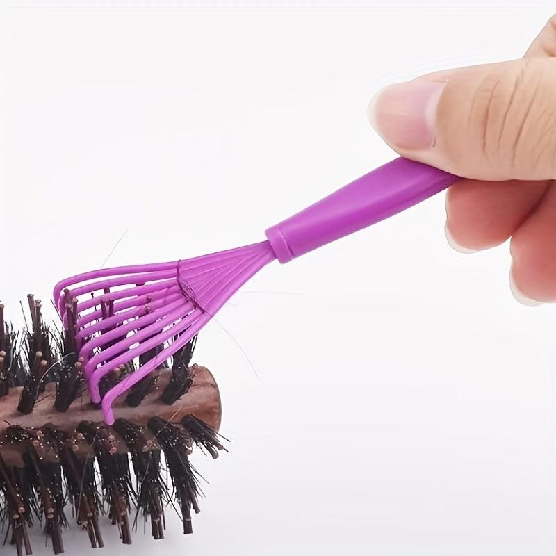 Comb Cleaner Air Cushion Plastic Hair Brush Rake Small Claw Comb Cleaner