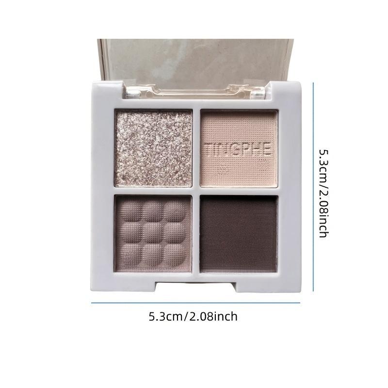 Smoky Makeup Dark Matte Pearlescent Eye Shadow